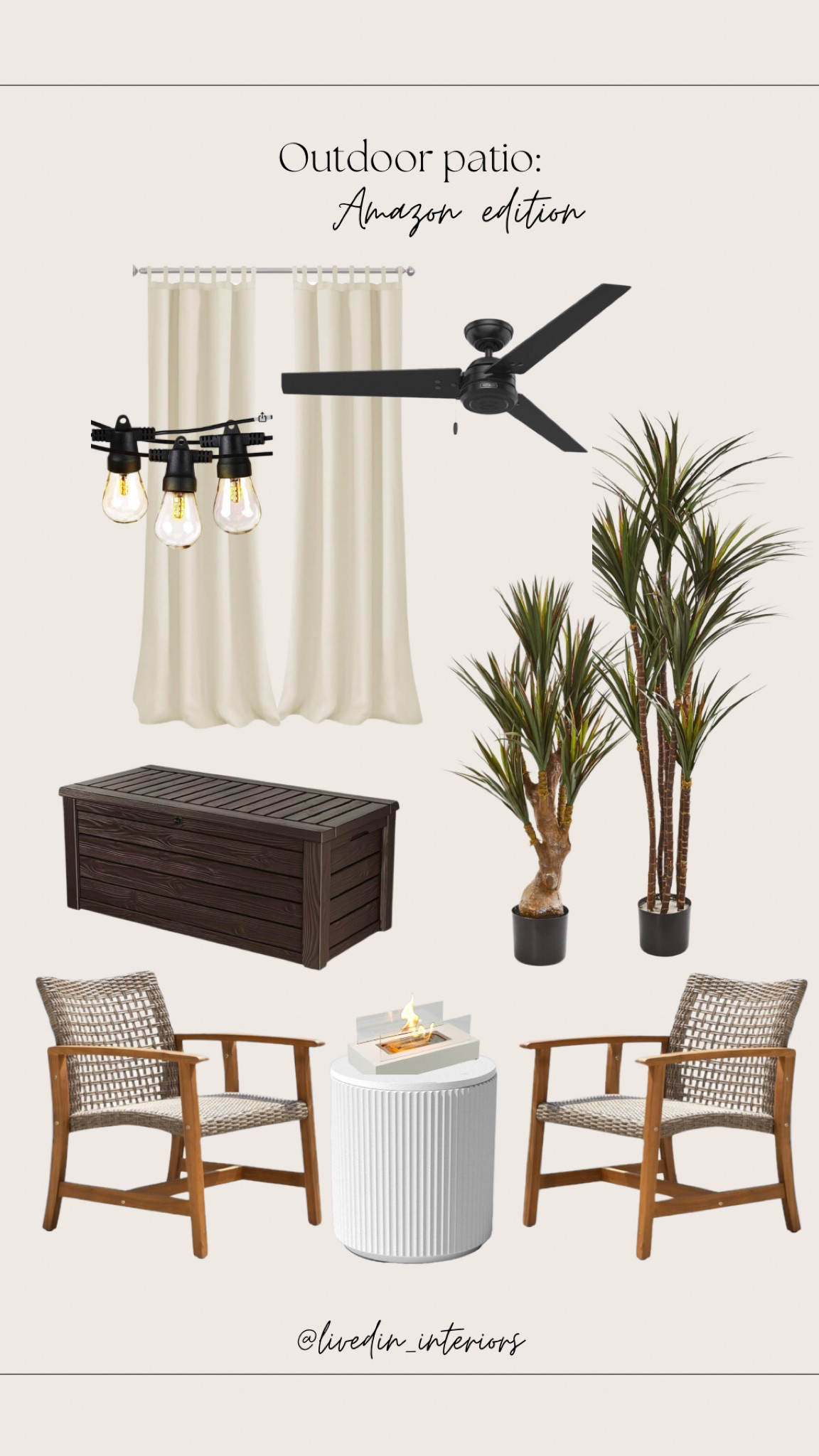 Summer patio on a budget! All on Amazon.



#LTKhome #LTKfindsunder100 #LTKparties