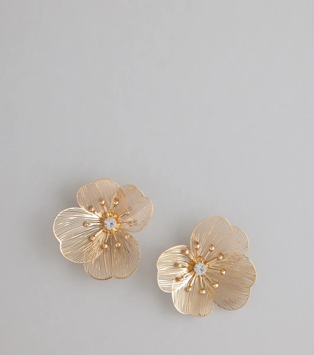 Floral Crush Flower Stud Earrings | Windsor Stores