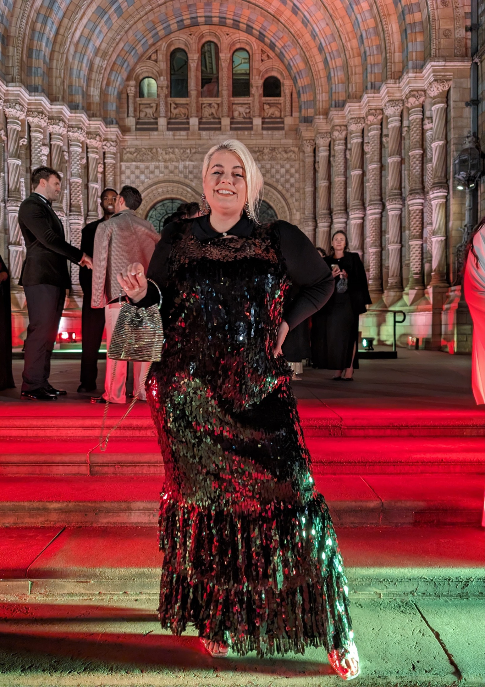 What a wonderful evening at the Gala, wearing Phase Eight sequin dress paired with a collared jumper. Available up to size 26



#LTKGala #LTKplussize