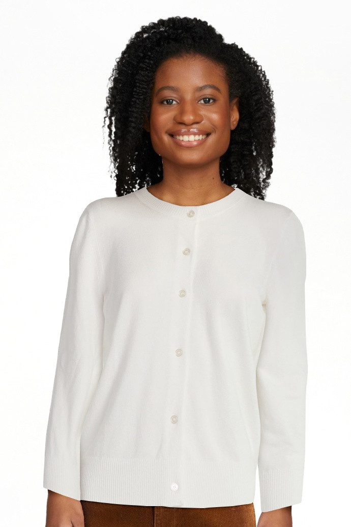 Free Assembly Women's and Women's Plus Solid, Stripe, & Print Classic Cozy Yarn Cardigan Sweater,... | Walmart (US)