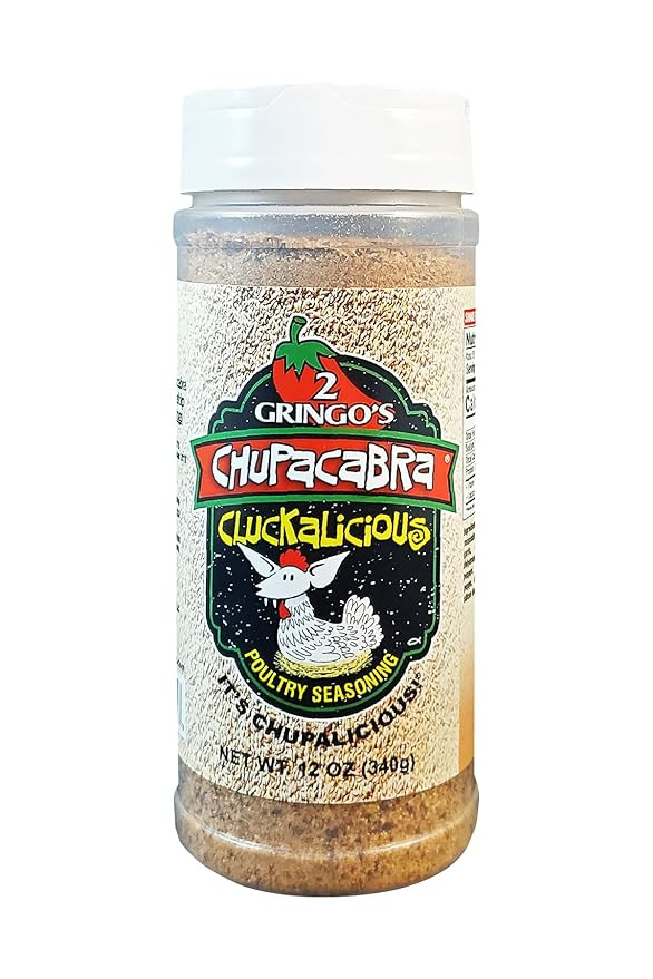2 Gringo's Chupacabra Cluckalicious Poultry Seasoning, 12 Ounce | Amazon (US)
