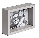 BD ART 4x6 inch Light Grey Box Picture Frame - Hanging and Standing Display | Amazon (US)