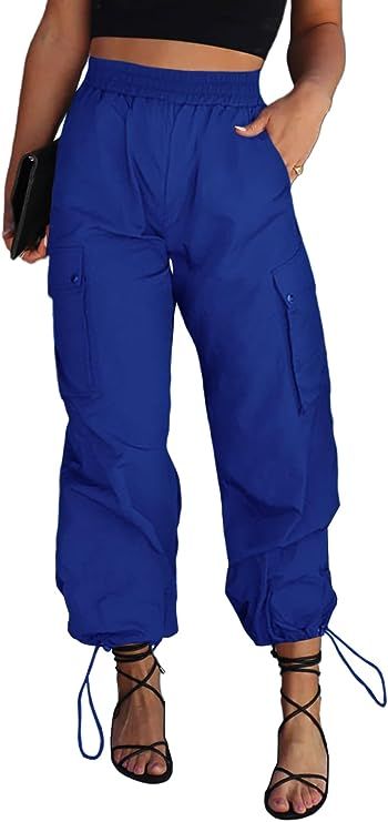 GIFTIME Womens Cargo Pants with Pockets | Amazon (US)