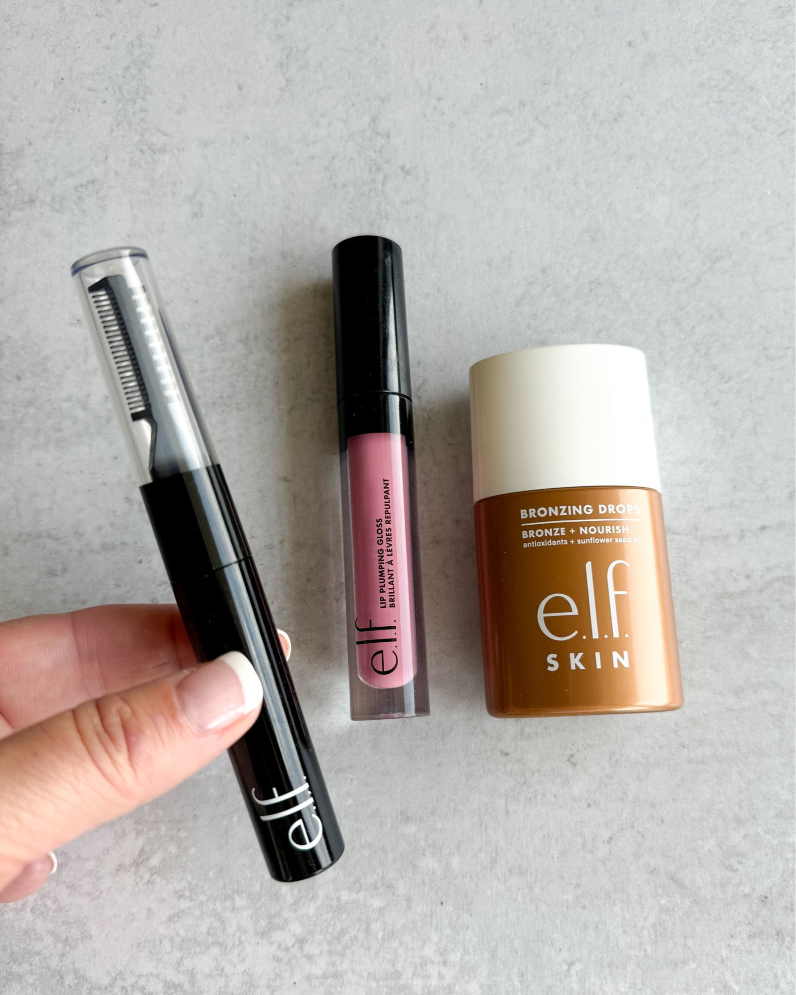 e.l.f. Everyday Makeup Essentials 


Beauty  beauty favorites  makeup  everyday makeup  target  affordable makeup  e.l.f. cosmetics  bronzing drops  lip gloss  brow laminating gel  TheRecruiterMom  

#LTKBeauty #LTKFindsUnder100 #LTKBacktoSchool