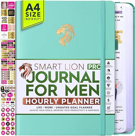 Journal for Men - Undated Daily, Weekly & Monthly Planner with Budget Section | A 12 Month Journe... | Amazon (US)