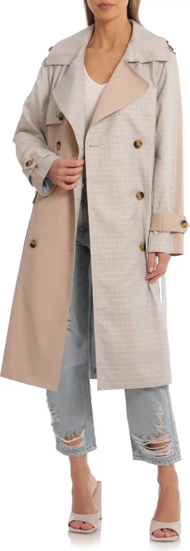 Avec Les Filles Combo Trench Coat | Nordstrom | Nordstrom