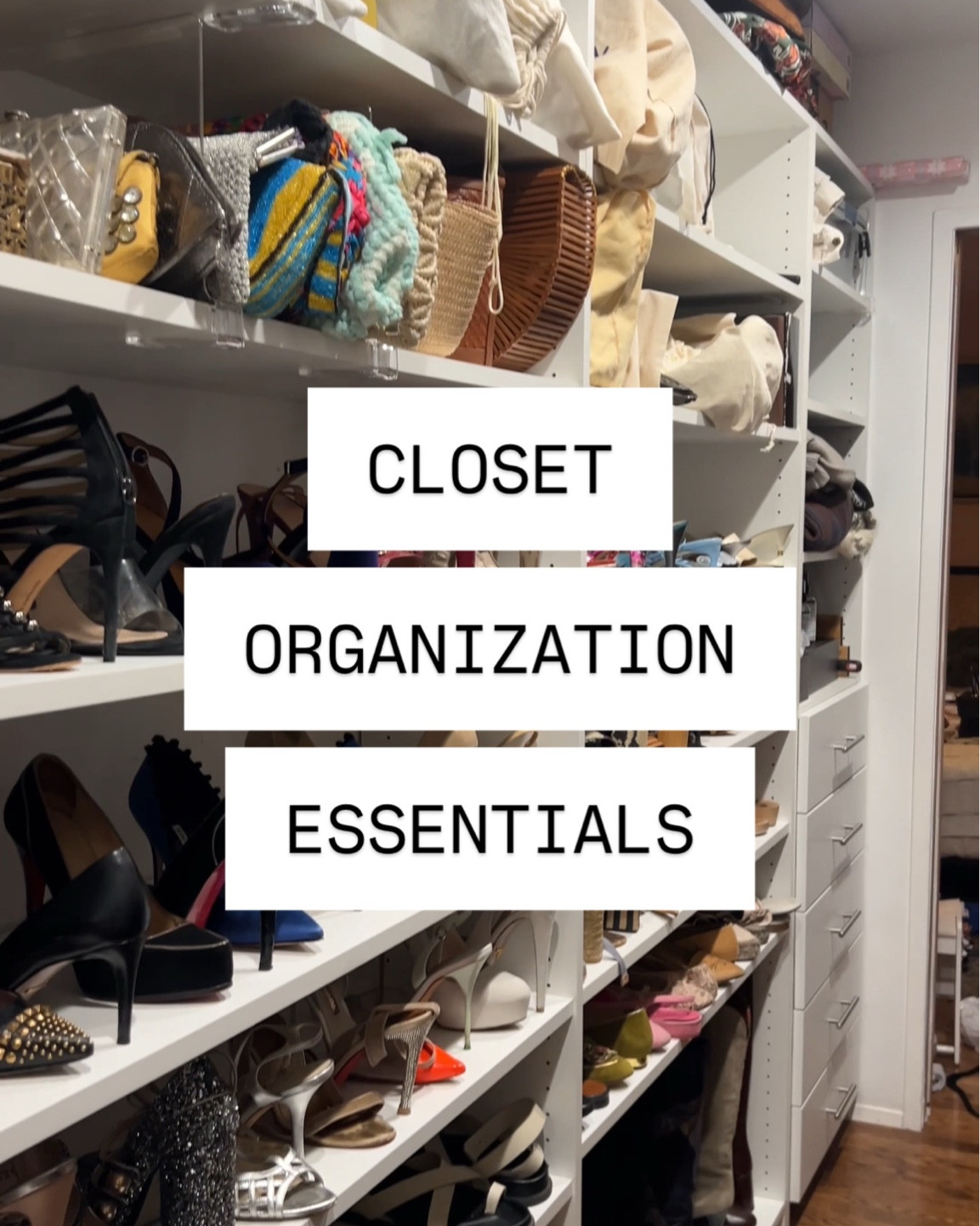 Closet organization essentials that actual make sense 
