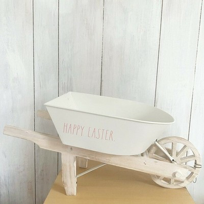 NWT Rae Dunn Happy Easter Wheelbarrow | eBay US