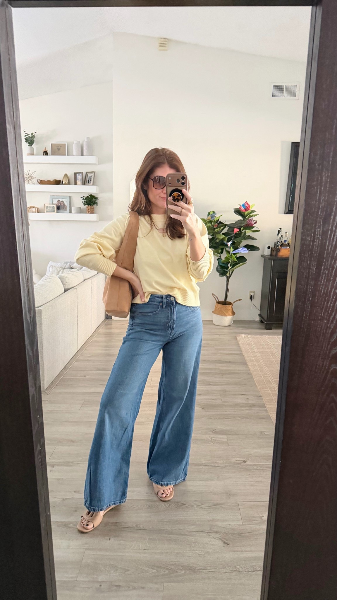 Old Navy is 50% off rn and my current favorite super light sweater and wide leg jeans are both part of the sale!!

#LTKOver40 #LTKSaleAlert #LTKSeasonal