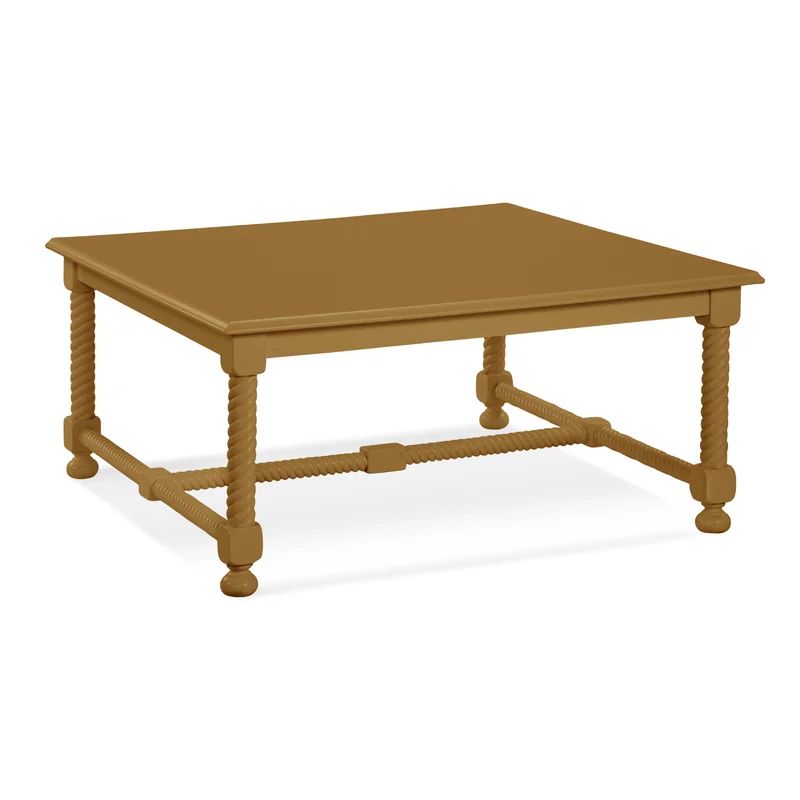 Honey Barley Solid Wood 4 Legs Coffee Table | Wayfair Professional