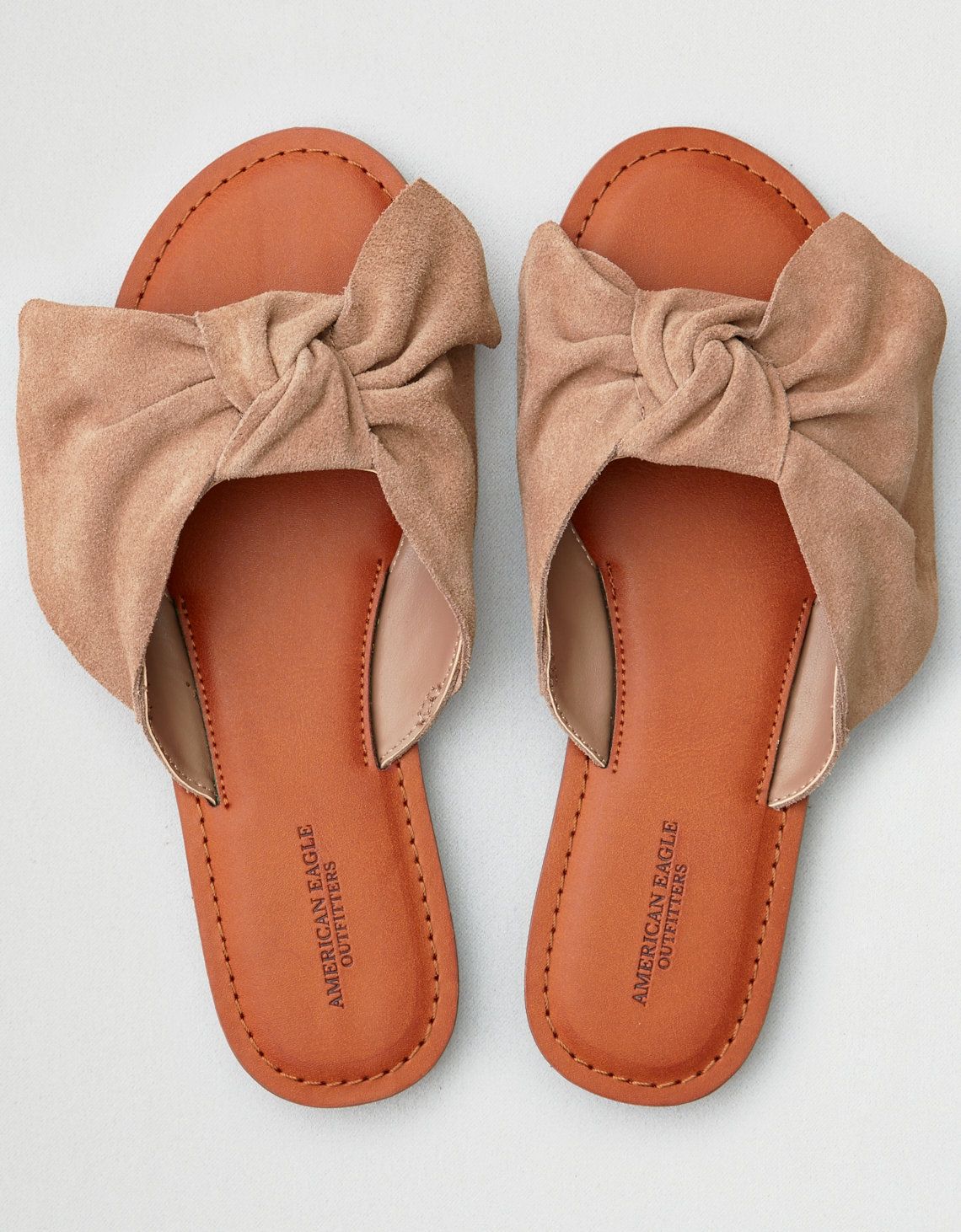 AEO Oversized Bow Slide Sandal | American Eagle Outfitters (US & CA)