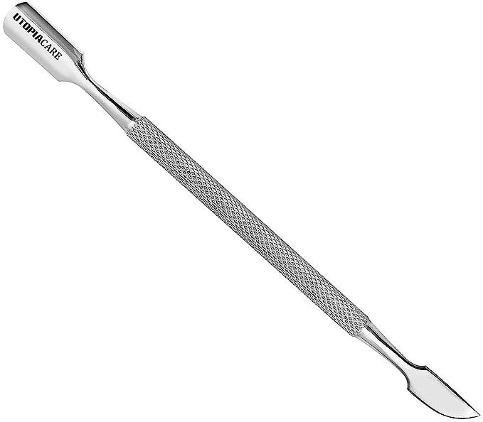 Cuticle Pusher and Cutter - Professional Grade Stainless Steel Cuticle Remover and Cutter - Durab... | Amazon (US)