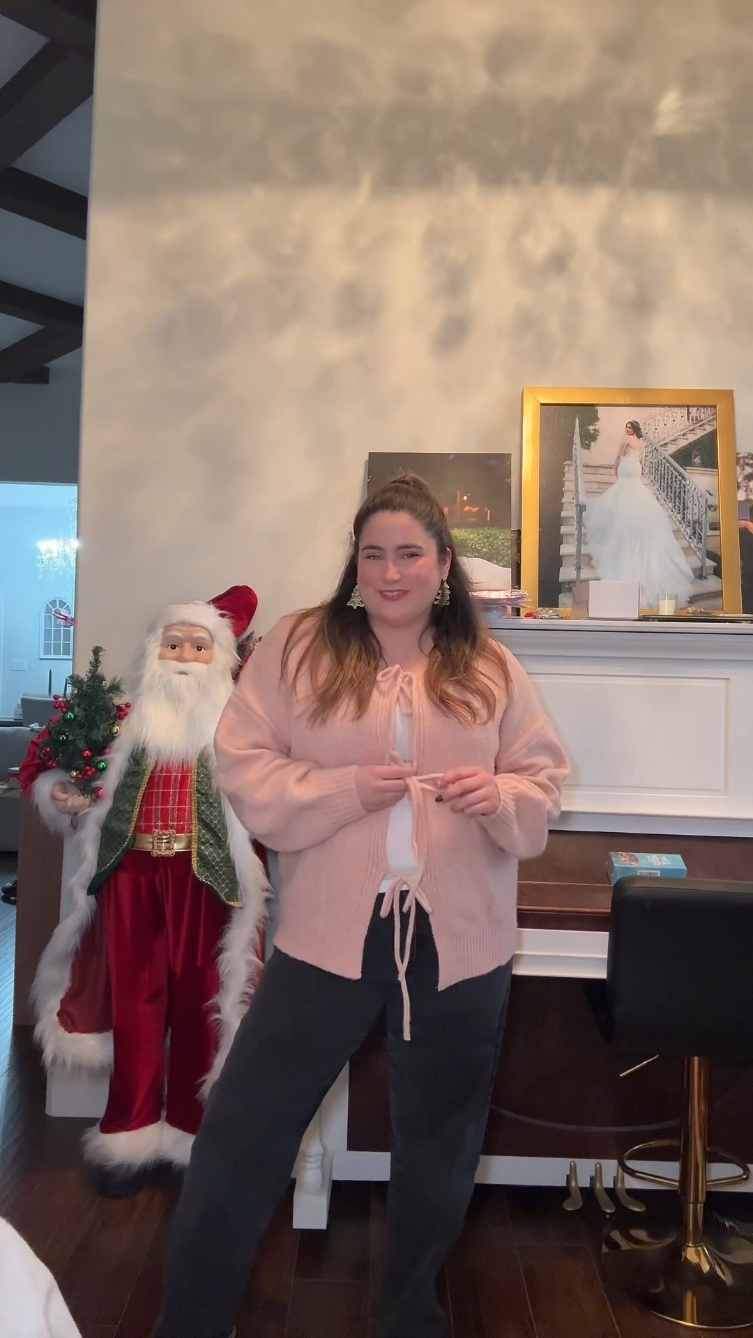 I’d buy a million more of this cardigan if I could 🥹 how gorgeous would it be in red?! #amazonfinds #amazonfashionfinds #midsize #teacherootd 

#LTKmomlife #LTKMidsize #LTKHoliday