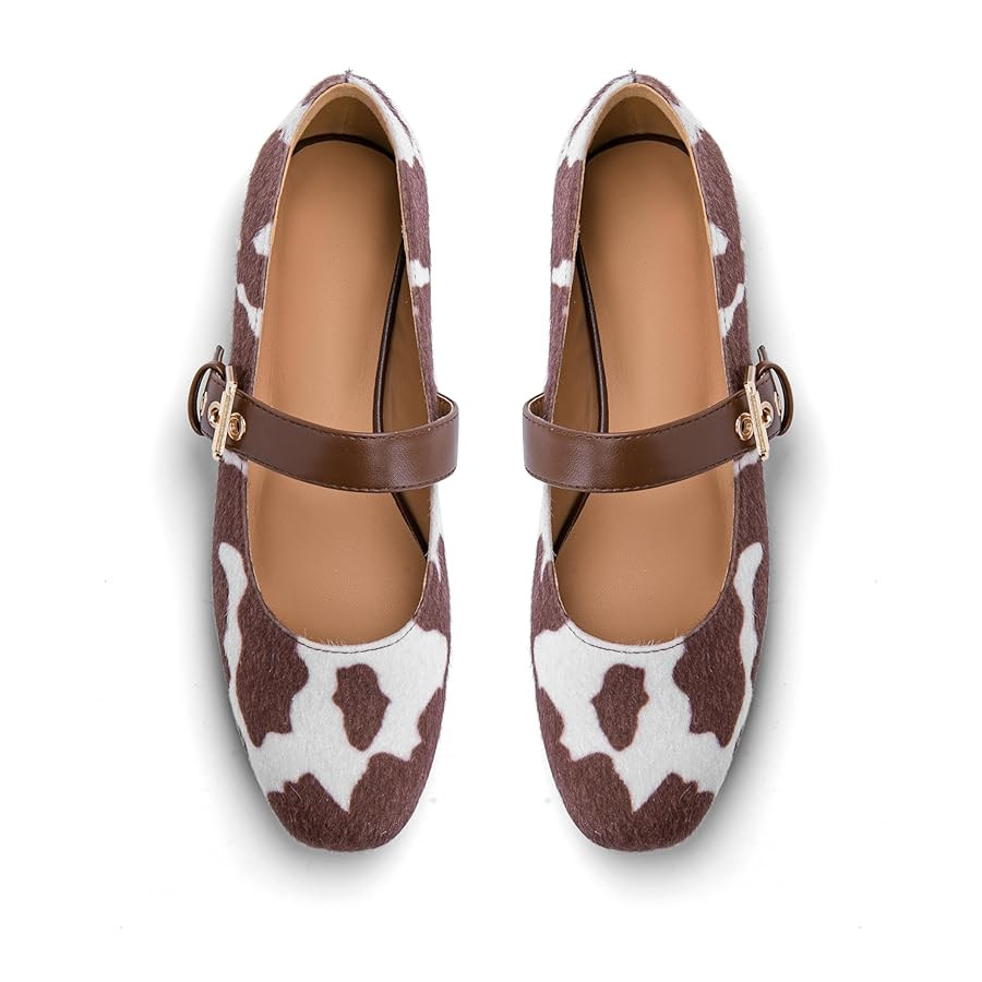 Comfortable Ballet Flats for Women Round Closed Toe Ballerina Flats Shoes Dressy Casual | Amazon (US)