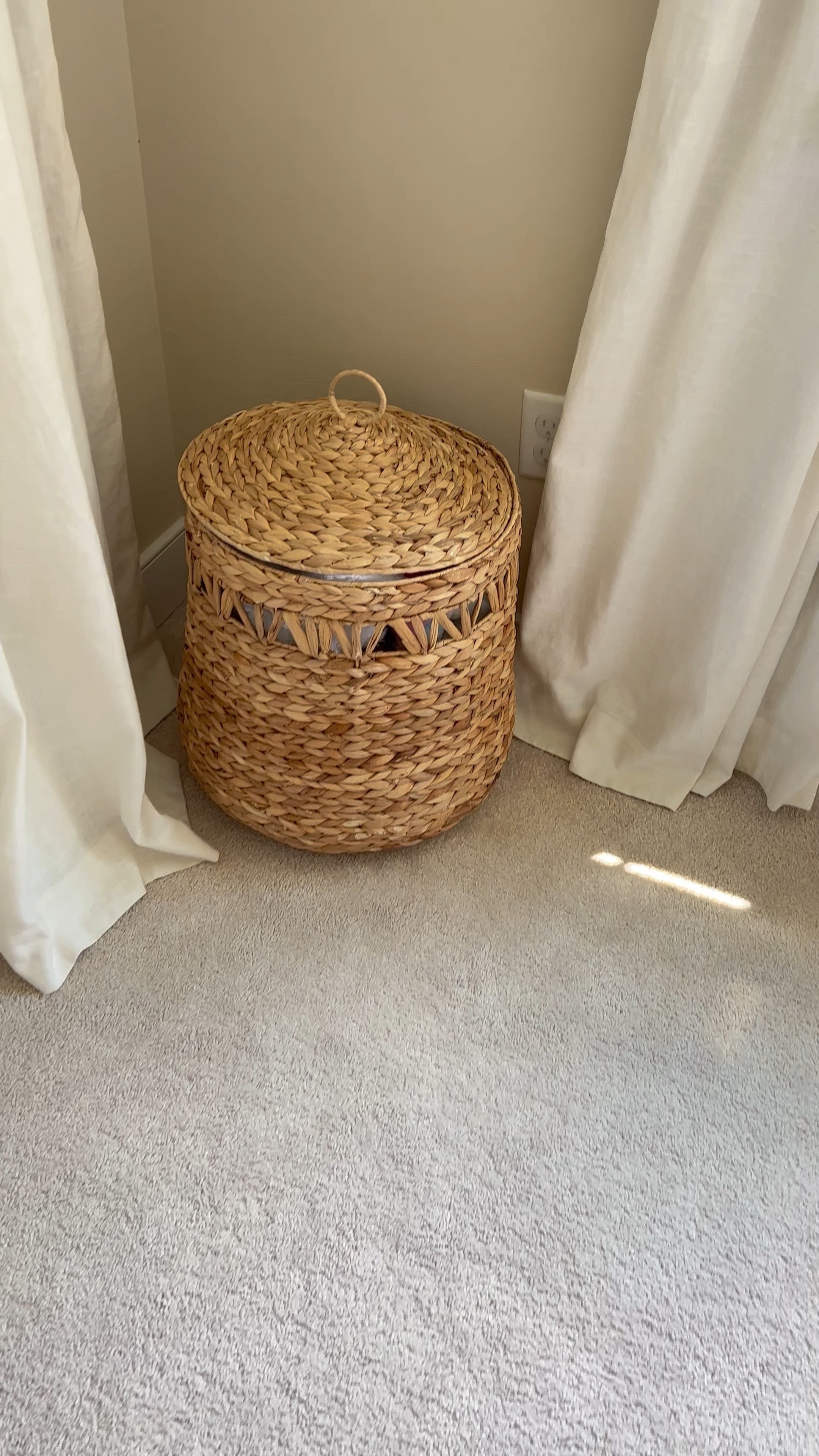 Love this high quality storage basket / hamper!

Nursery hamper, nursery laundry basket, nursery laundry storage, toy storage, kids room storage, lidded basket, storage basket, boho basket, water hyacinth basket, water hyacinth basket with lid

#LTKbaby #LTKkids #LTKhome