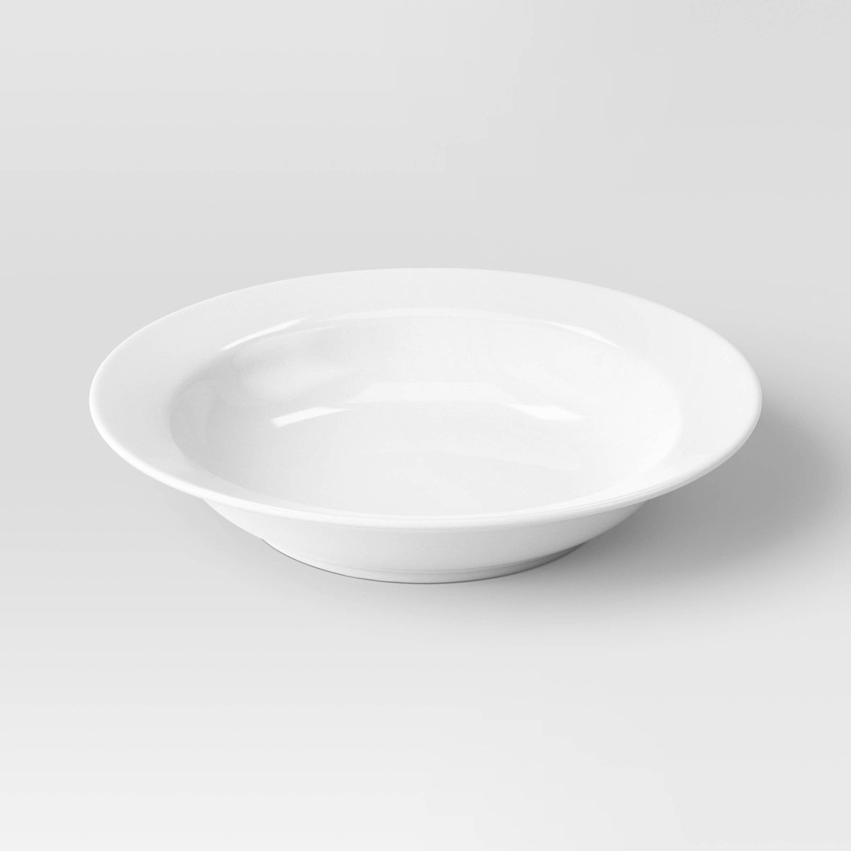 14.8 fl oz Porcelain Round Rim Dinner Bowl White - Threshold\u2122 | Target