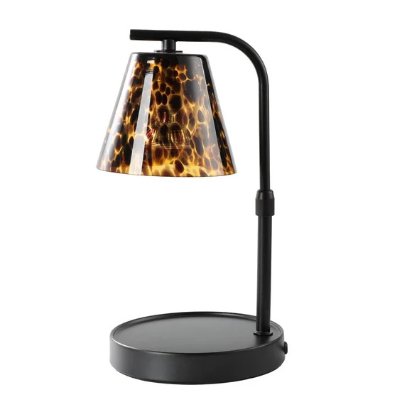 Better Homes & Gardens Dark Tortoise Wax Cube & Candle Warmer with Adjustable Height, Timer & Dim... | Walmart (US)