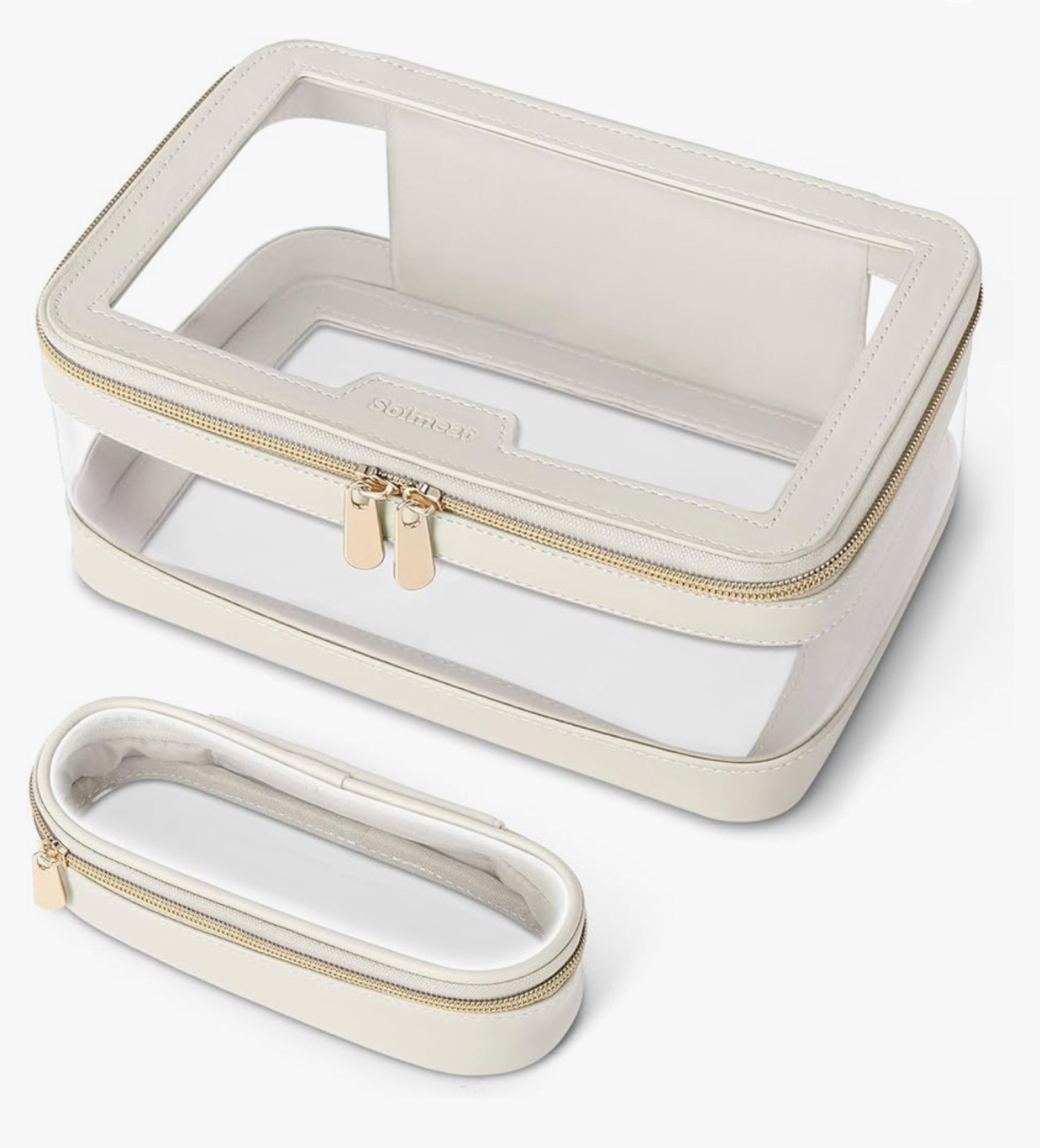 Travel hack deal: this 2pc set [makeup case + brush case] for under $20!!!

#LTKbeauty #LTKsalealert #LTKtravel