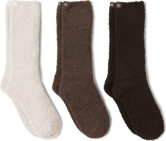CozyChic™ Assorted 3-Pack Crew Socks | Nordstrom