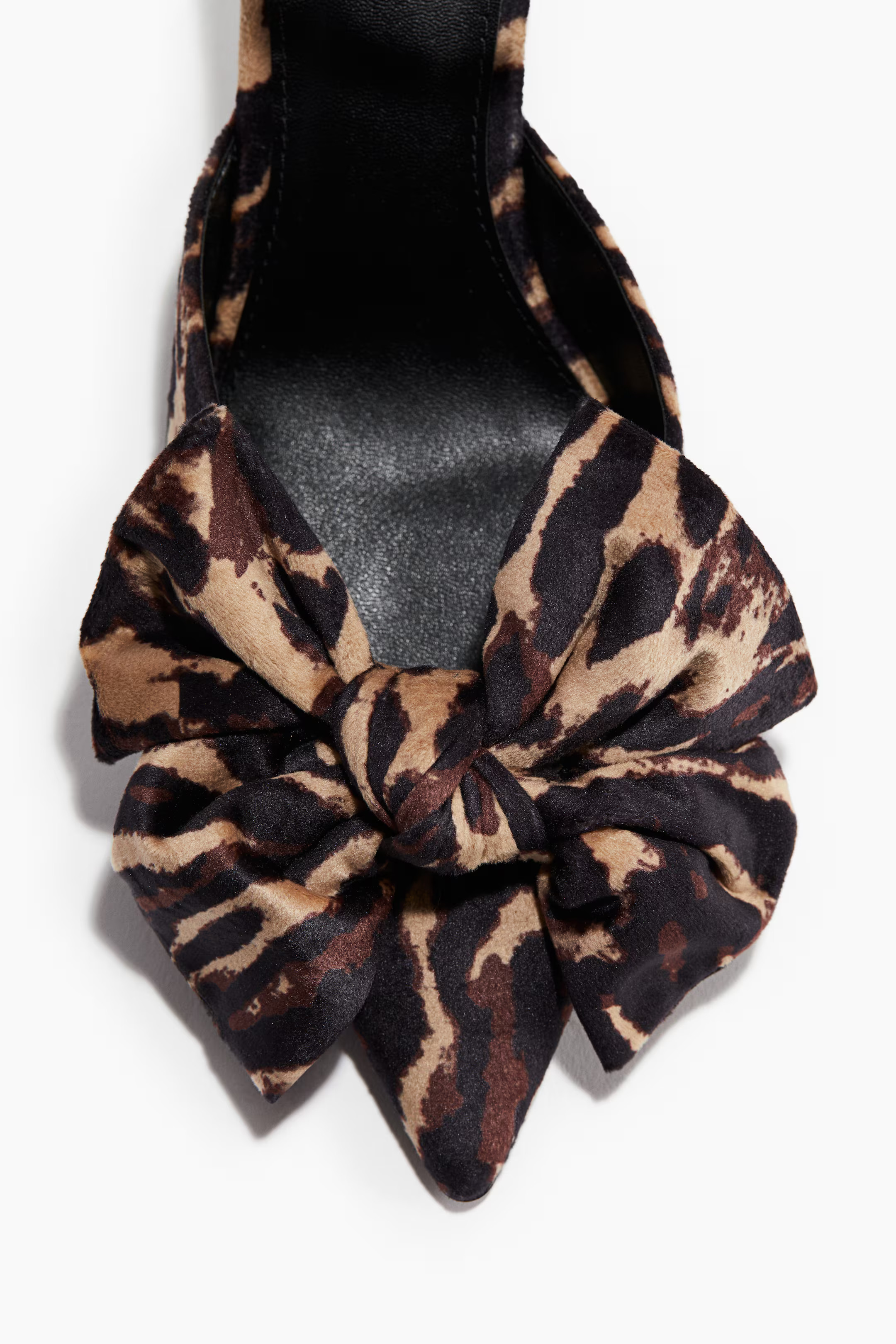 Bow-Detail Velour Pumps | H&M (US + CA)