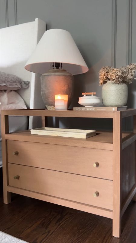 I always get tons of questions about these crate & barrel nightstands, and rightfully so! They’re stunning and still to do this day my favorite. I love the storage, open shelf, and the charging ports. Perfect piece to style! 

#LTKstyletip #LTKhome