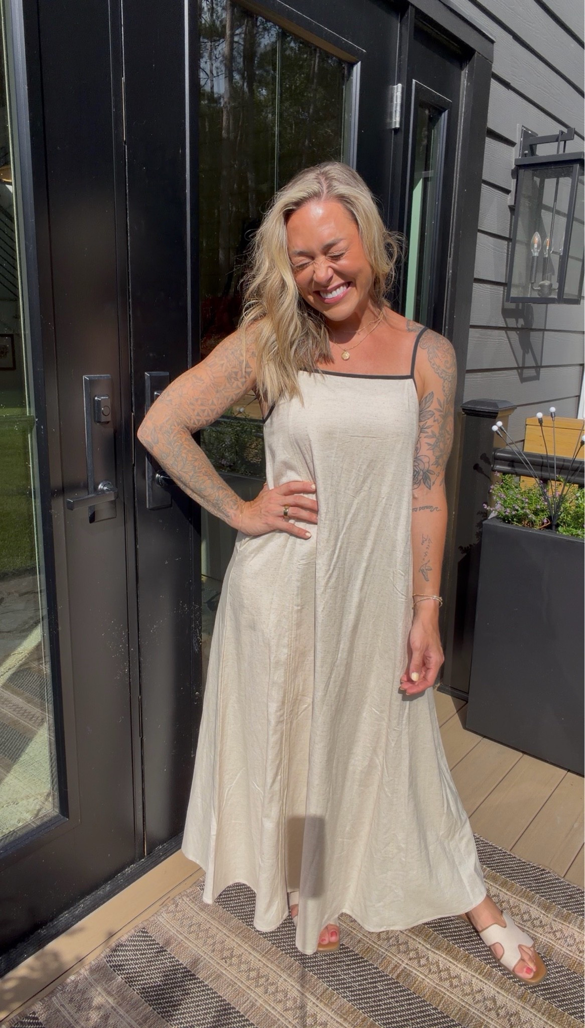 So many colors in this one — love it!!! Lightweight & flowy linen🫧 in the XS here but would prefer the S! 

Ootd / comfy / date night / Amazon fashion / cute / summer / Holley Gabrielle

#LTKootd #LTKPetite #LTKSeasonal