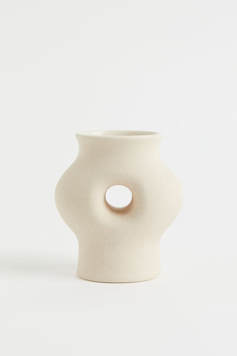 Small Stoneware Vase | H&M (US + CA)