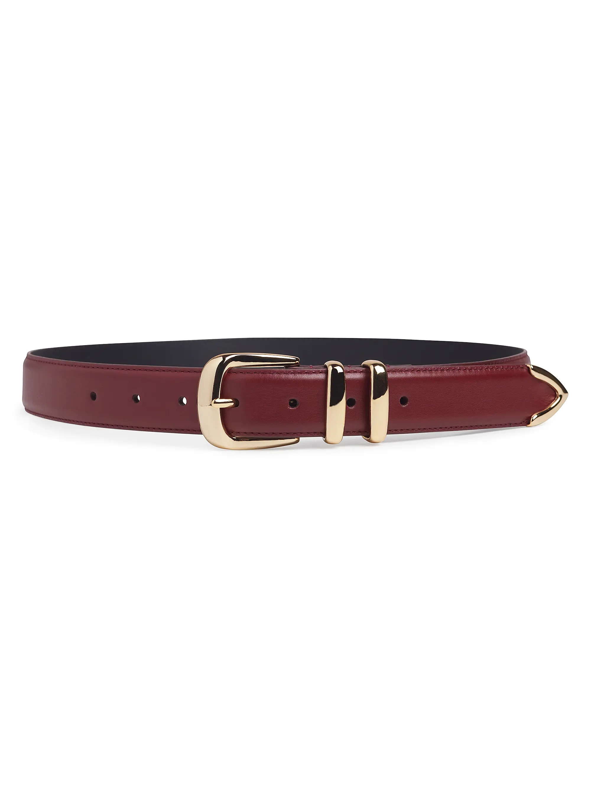 The Jordan Leather Belt | Saks Fifth Avenue