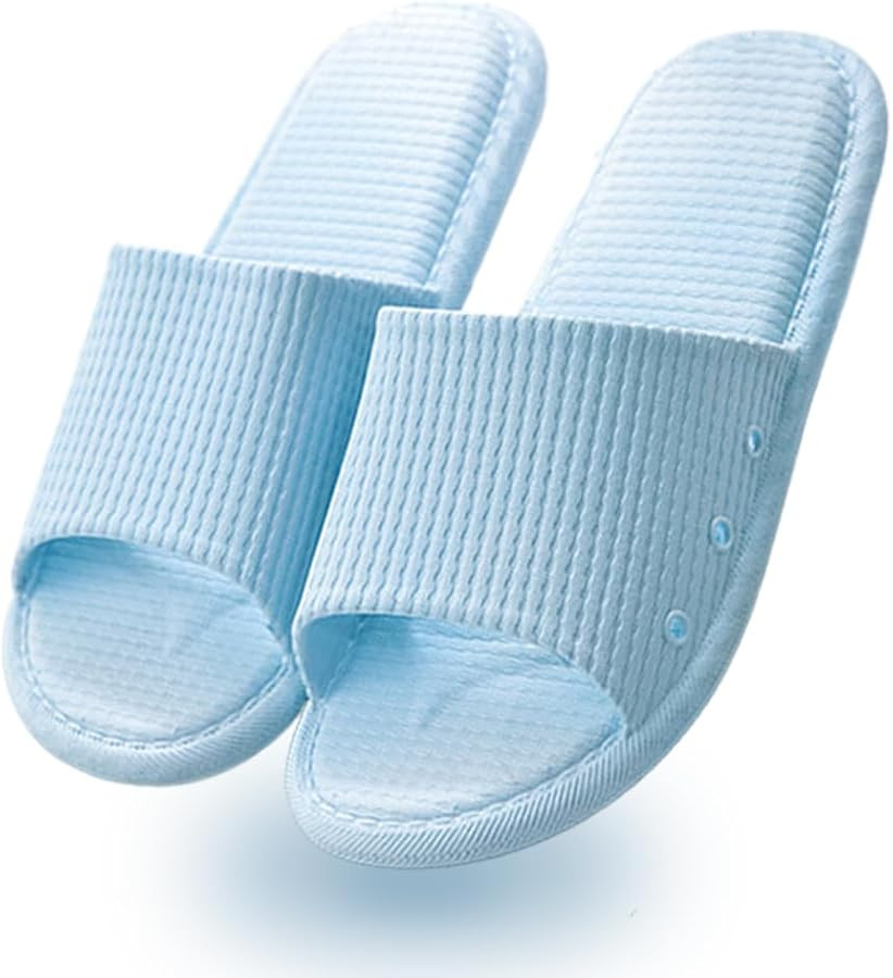 AYYDMY Quick Drying Shower Slippers for Women Men, Non Slip House Shoes Cushioned Thick Sole Bath... | Amazon (US)