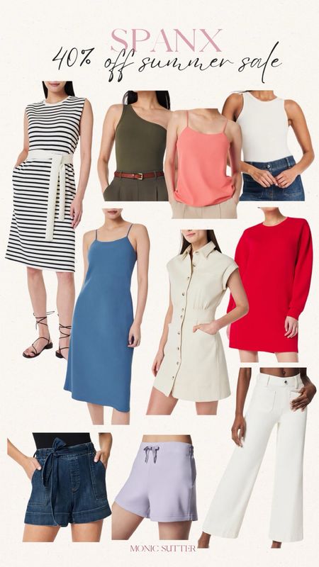 Spanx 40% early summer sale !! 

Spanx sale - summer fashion - petite friendly fashion - summer outfit inspo - closet basics - casual summer outfits 

#LTKSaleAlert #LTKStyleTip #LTKSeasonal