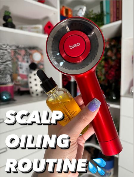 Scalp oiling routine💦 
#LTKbeauty 