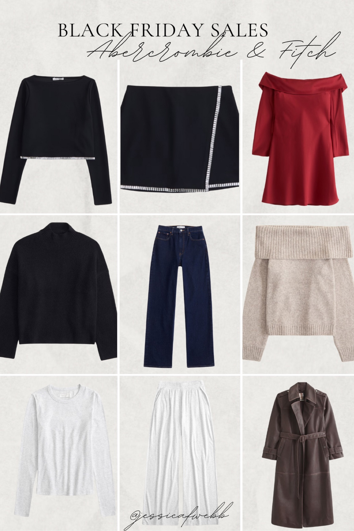 Early Black Friday sale happening now at Abercrombie! Site is 25% off and an additional 15% off with the code CYBERAF. This is the best sale of the year! It ends today. 

#LTKCyberWeek #LTKHoliday #LTKSeasonal