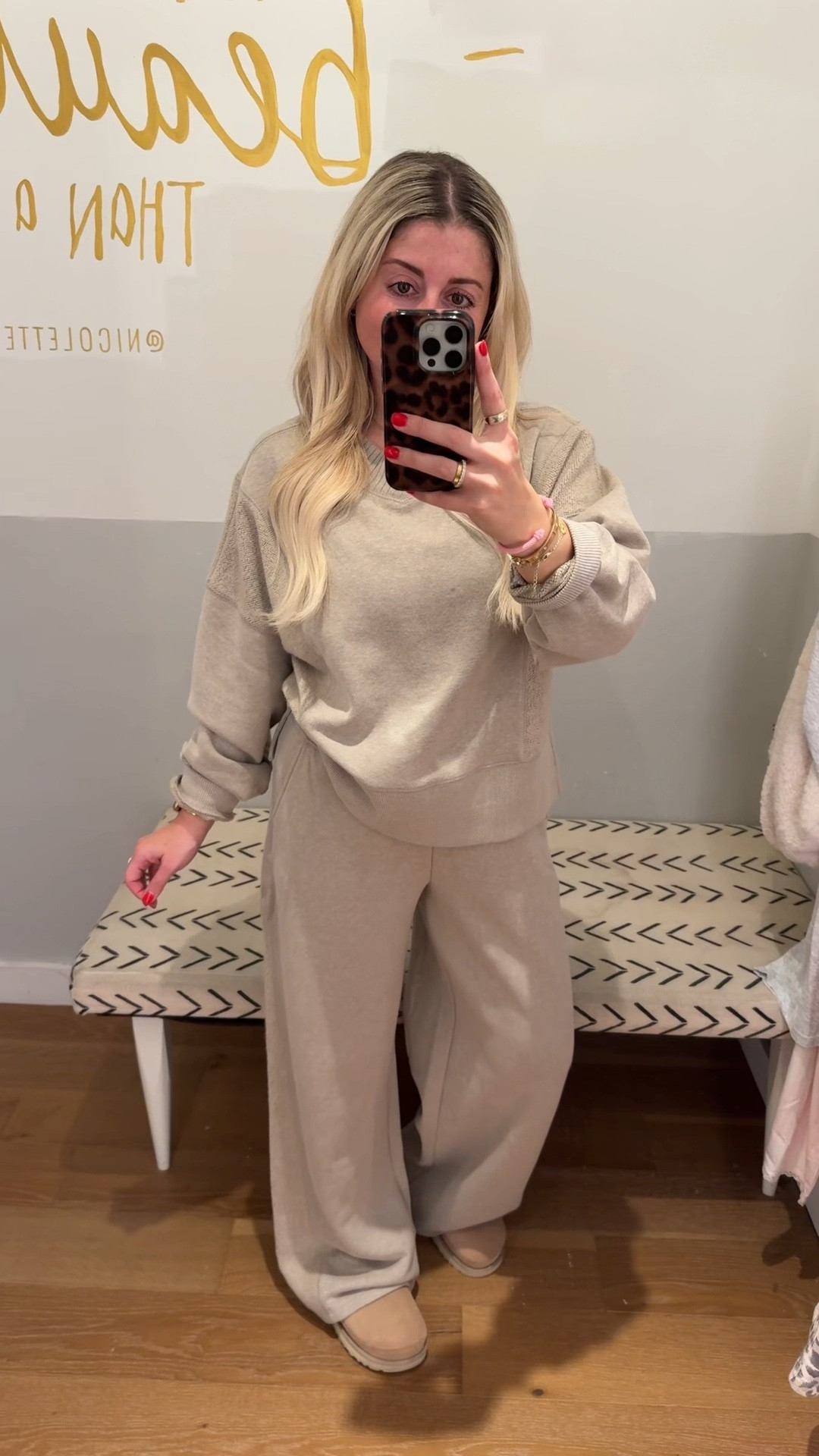 New aerie matching set on sale!
Size small
Ugg clogs tts
Gift idea 


#LTKGiftGuide #LTKFindsUnder100 #LTKSaleAlert