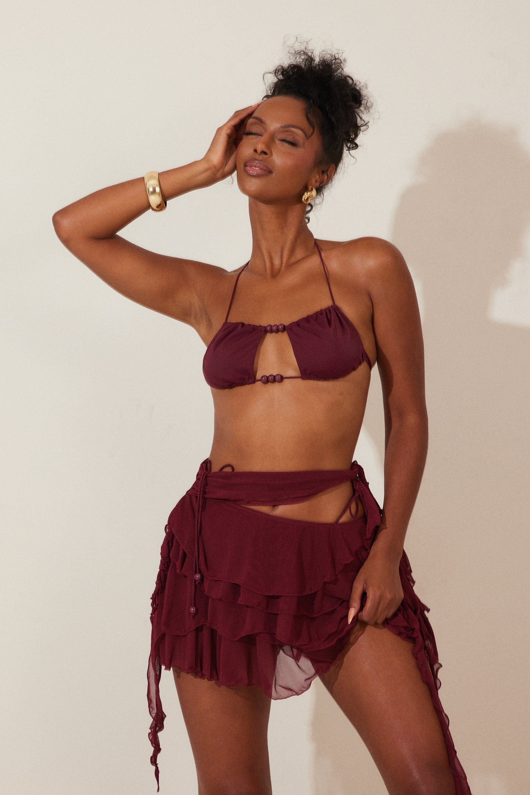 The Dana Set in Wine | Mars The Label