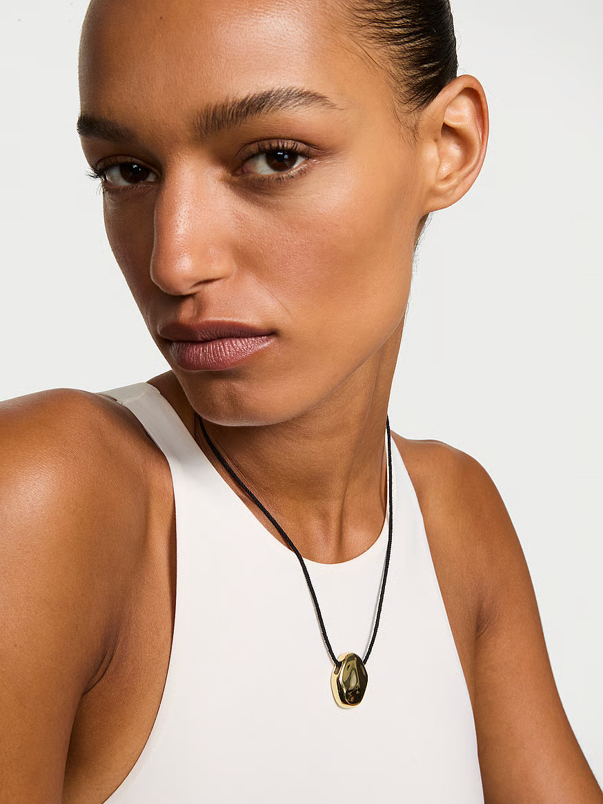 Buy Abstract Pendant Necklace, Gold - Order Jewelry online - Victoria's Secret US | Victoria's Secret (US / CA )