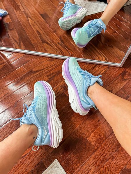 Hoka sneakers in fun colors 👌🏼

Running shoes // pastel sneakers // hoka trainers // tennis shoes // workout shoes 

#LTKFind #LTKshoecrush #LTKSeasonal