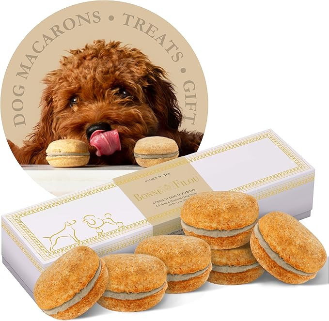 Christmas Dog Treats Dog Macarons Luxury Handmade Dog Gifts Dog Birthday Healthy and Delicious Go... | Amazon (US)
