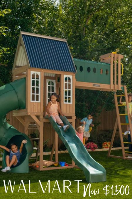 Holiday gift ideas for kids. Walmart outdoor play set on sale. Great gift ideas for boys and gift ideas for girls.

#LTKCyberweek #LTKkids #LTKGiftGuide