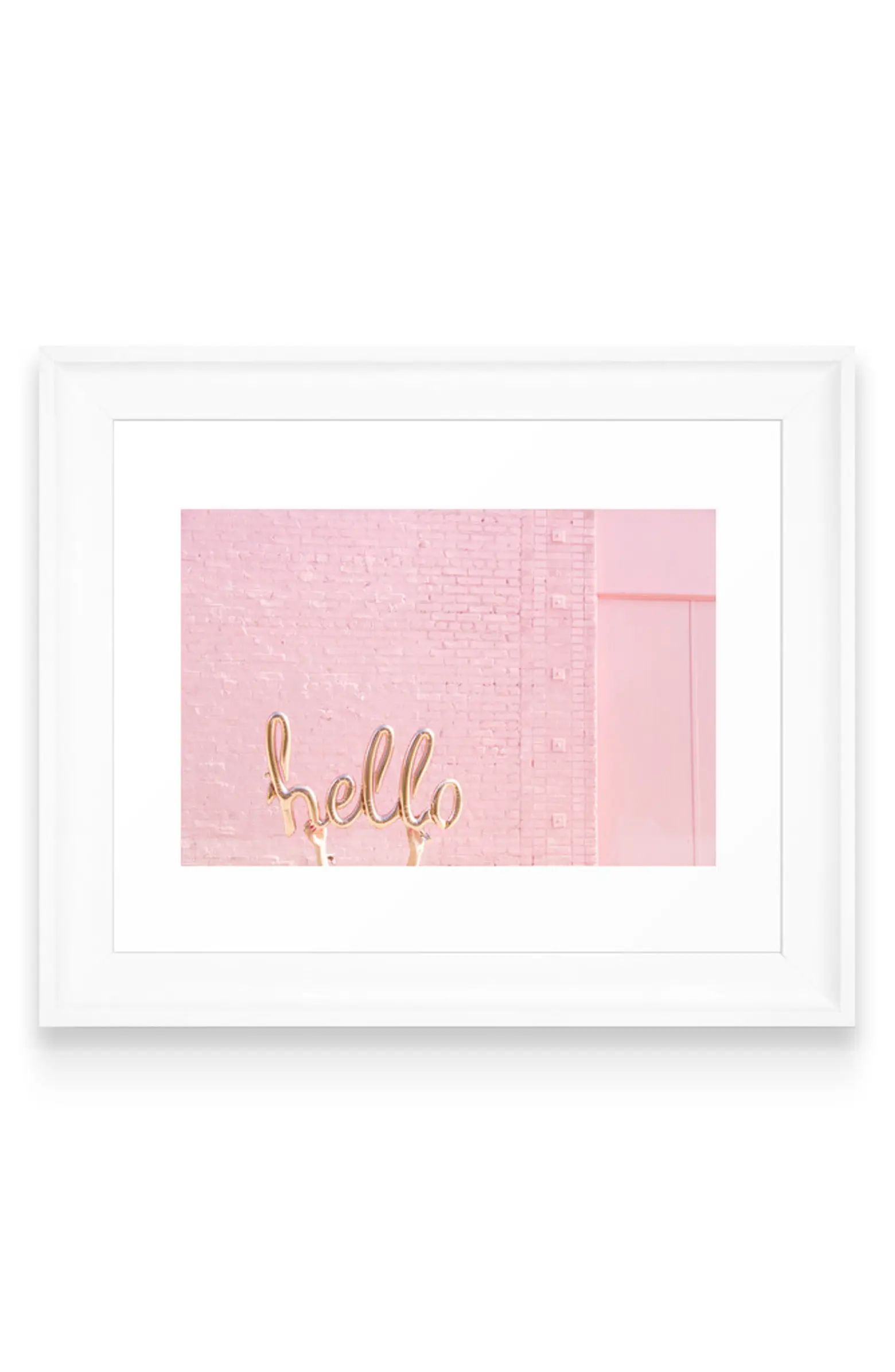 Deny Designs Hello Art Print | Nordstrom | Nordstrom