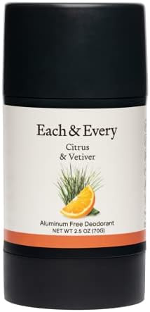Each & Every Natural Aluminum-Free Deodorant for Sensitive Skin with Essential Oils, Plant-Based ... | Amazon (US)