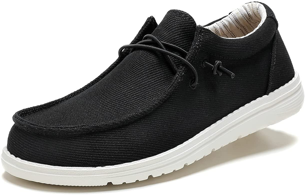 SANNAX Women's Slip on Shoes Canvas Shoes Casual Loafers for Women Lightweight Comfortable Boat S... | Amazon (US)