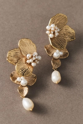 Olive & Piper Demi Floral Drop Earrings | Anthropologie (US)