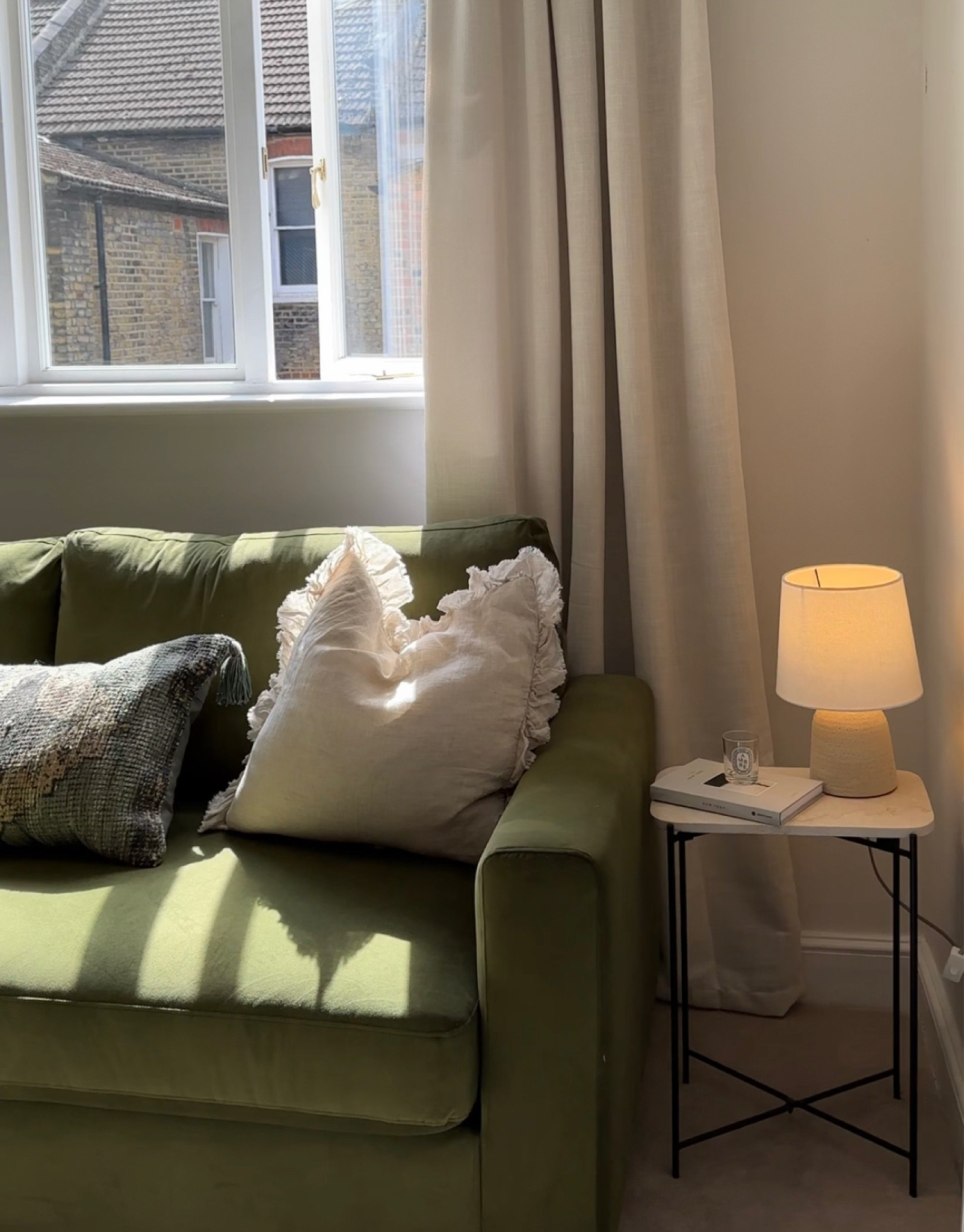 Loving this linen ruffled cushion cover from H&M

#LTKFind #LTKhome