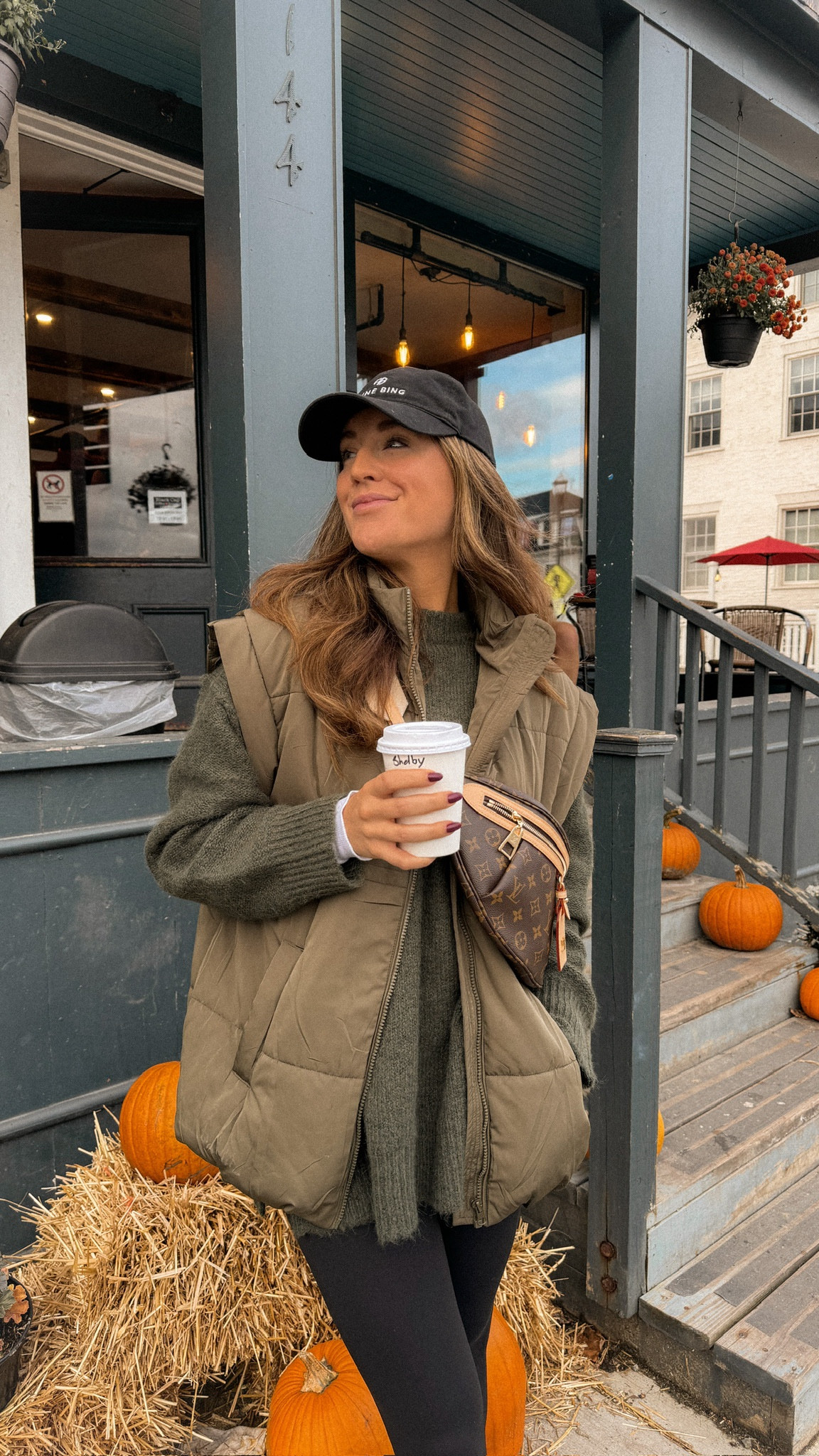 One of my favorite comfy fall outfits of all time! Sized up in the sweater and vest 

#LTKSeasonal