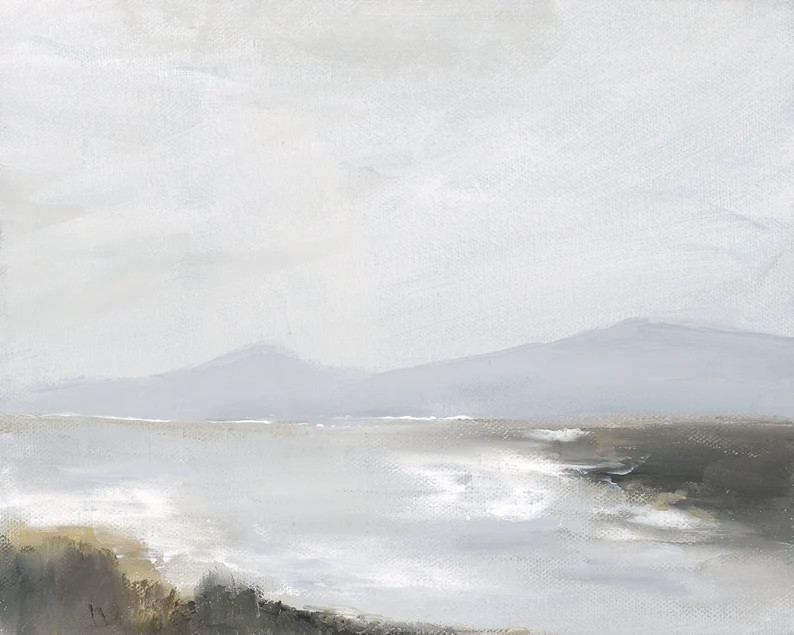 Coastal Art Print, Coastal Wall Art, Beach Art, Neutral Beach Print, Coastal Decor, Ocean Paintin... | Etsy (US)