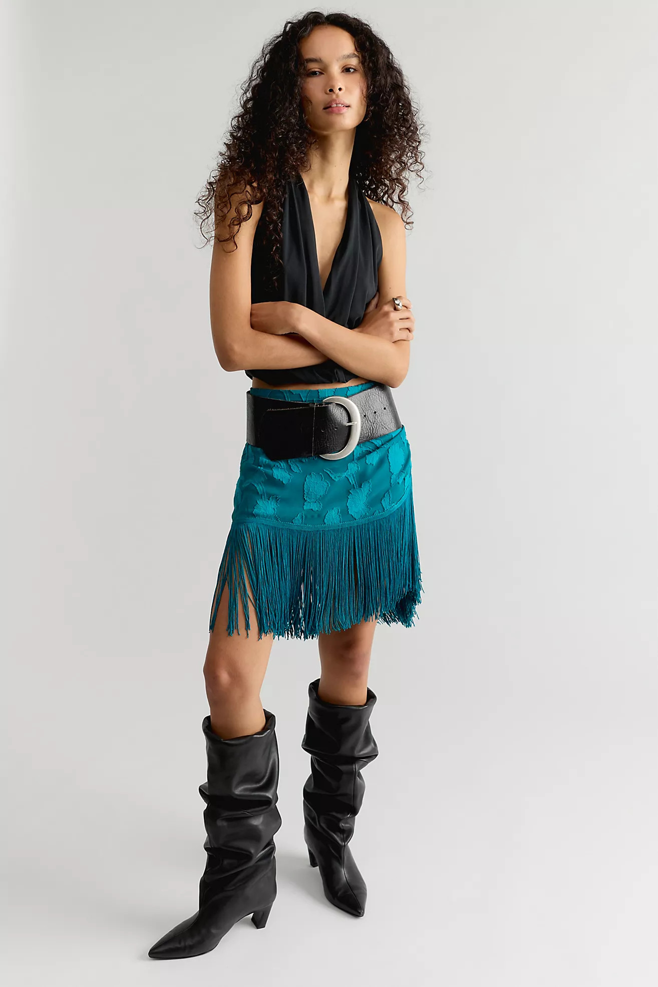 Nigel Preston Micro Mini Fringe Skirt | Free People (Global - UK&FR Excluded)