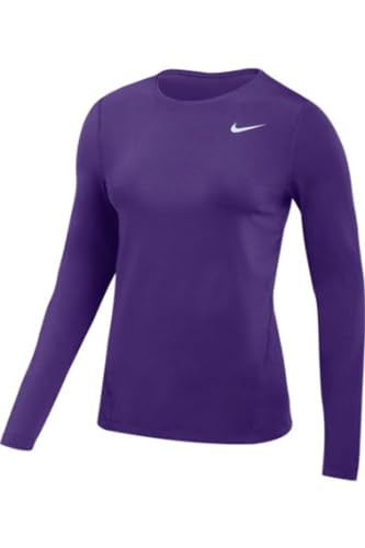 Nike Womens Pro All Over Dri-Fit Long Sleeve Mesh Top | Amazon (US)