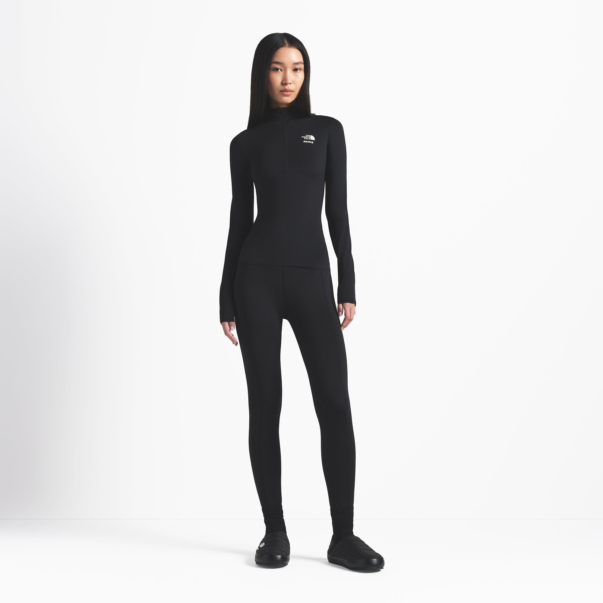 SKIMS Refina Long Sleeve Top | Black | XL | The North Face X SKIMS | SKIMS (US)