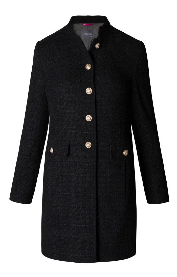 Ladies Boucle Three Quarter Length Jacket | The House Of Bruar