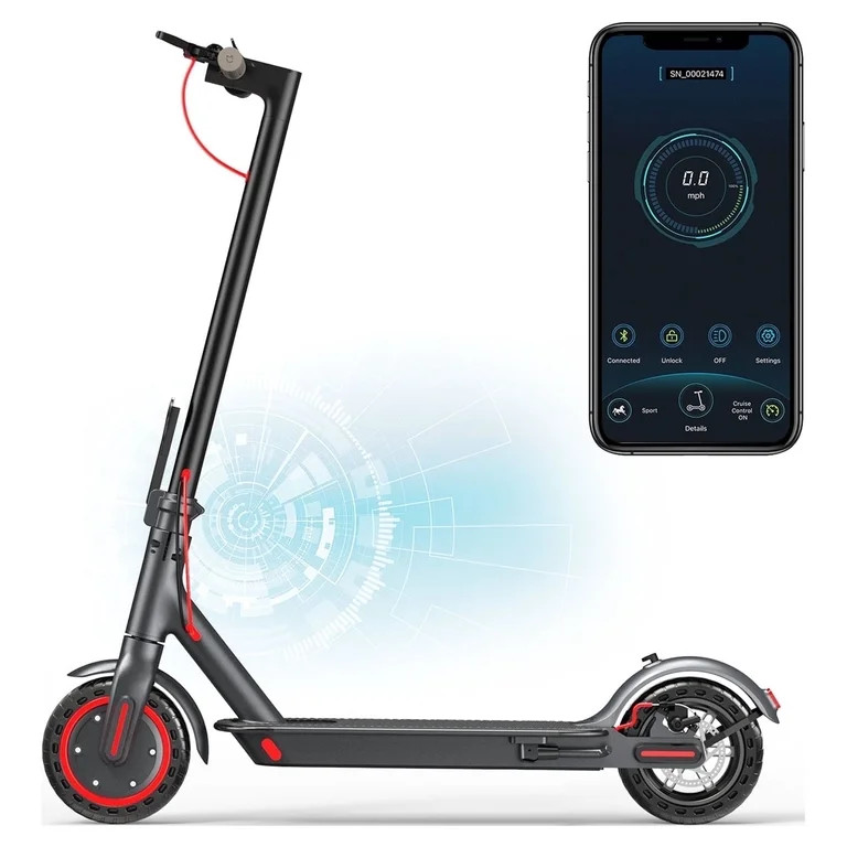 AOVOPRO ES80 350W 8.5' Foldable Electric Scooter for Adults, 21 Miles Range UL2272 | Walmart (US)